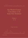 book: Key Word in Context Concordance to the Syriac New Testament