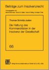 book: Die Haftung des Kommanditisten in der Insolvenz der Gesellschaft