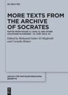 book: More Texts from the Archive of Socrates