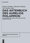 book: Das Aktenbuch des Aurelios Philammon