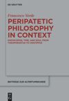 book: Peripatetic Philosophy in Context