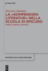 book: La ›Kompendienliteratur‹ nella scuola di Epicuro