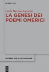 book: La genesi dei poemi omerici