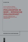 book: Philosophie in Rom - Römische Philosophie?