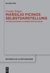 book: Marsilio Ficinos Selbstdarstellung