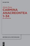 book: Carmina anacreontea 1-34